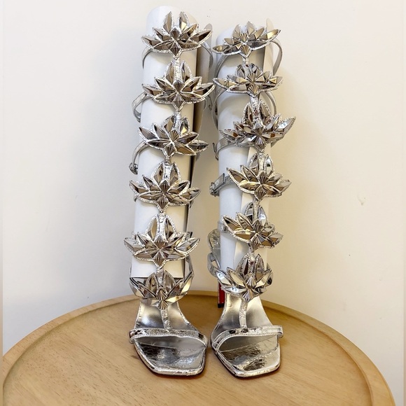 New Christian Louboutin x Marvel Sea Warrior Gladiator Heel - Picture 5 of 15